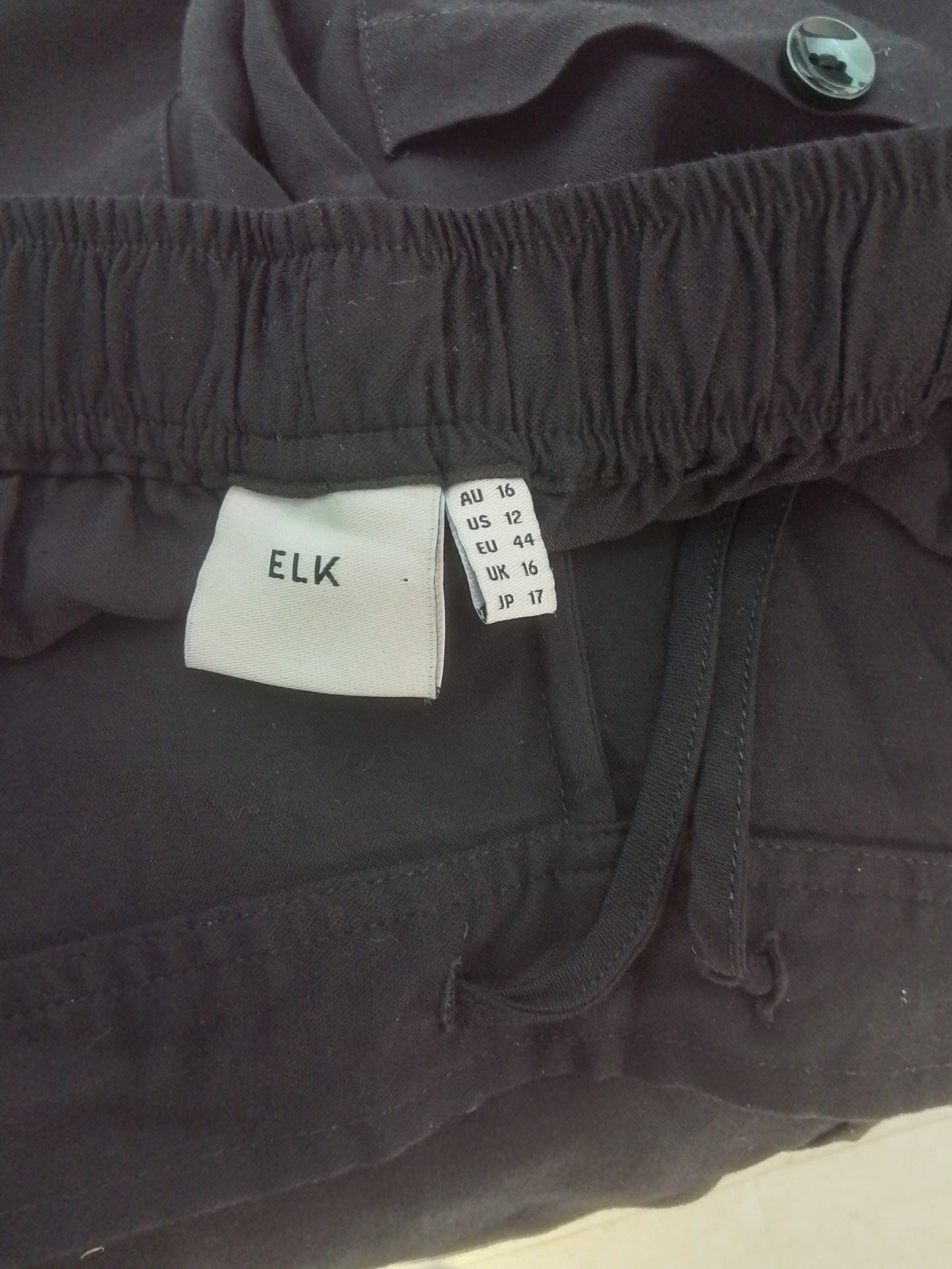 Elk Cropped Wide Leg Pants Size 16