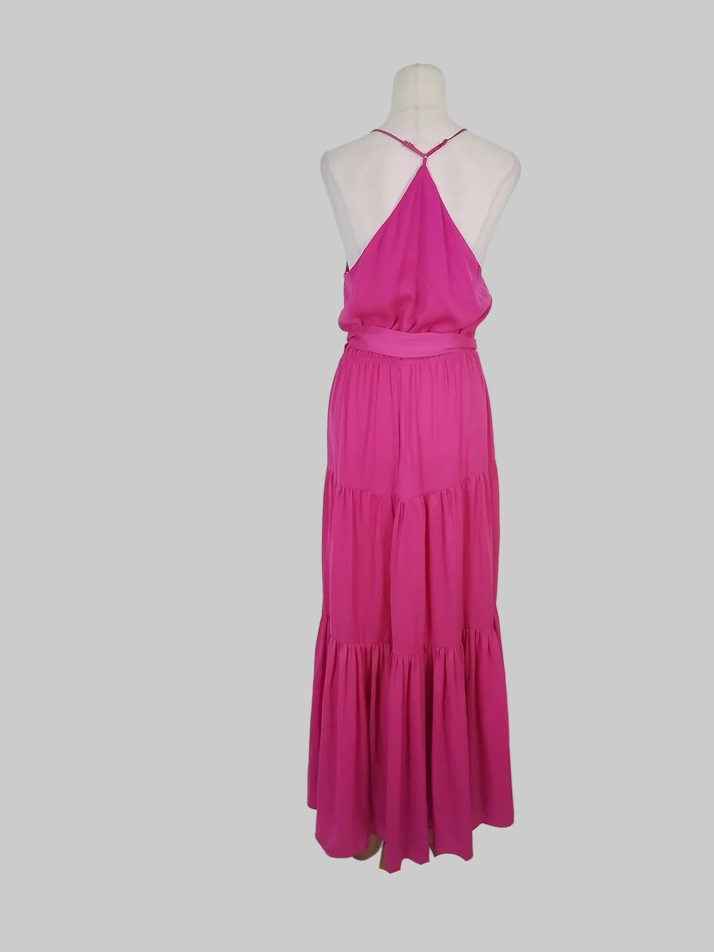 Sheike Pink Belted Dress Size 14
