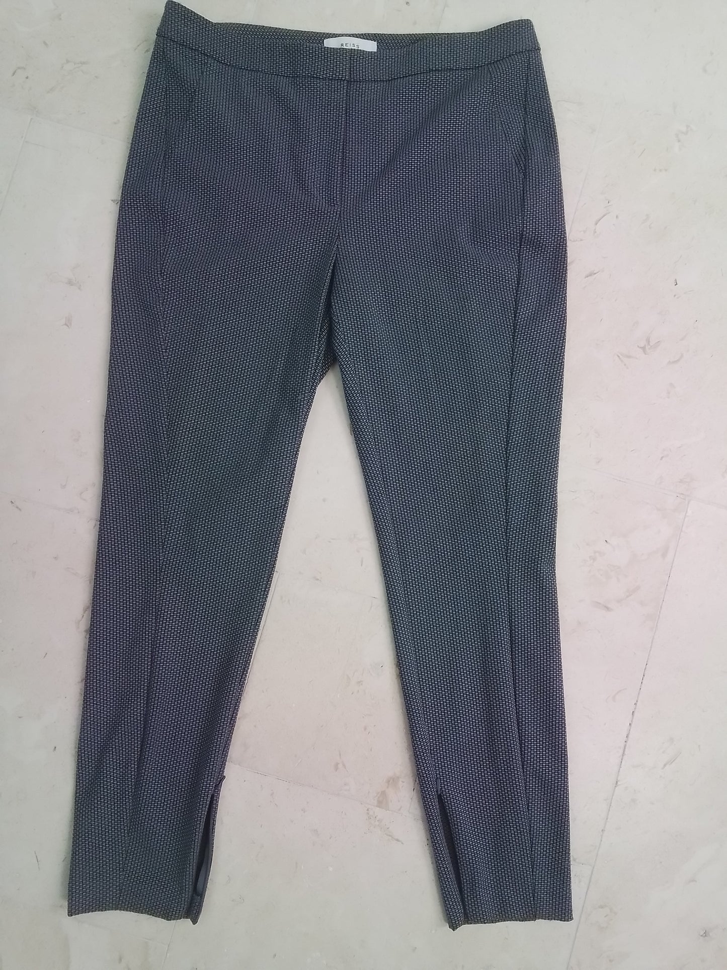 Reiss Blue Cigarette Pants Size 14