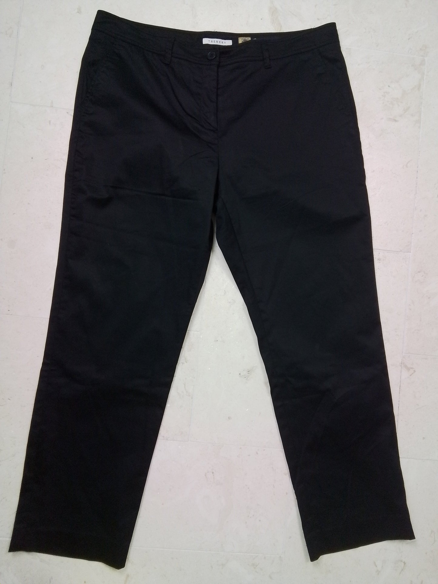 Trenery Black Straight Leg Pants Size 16
