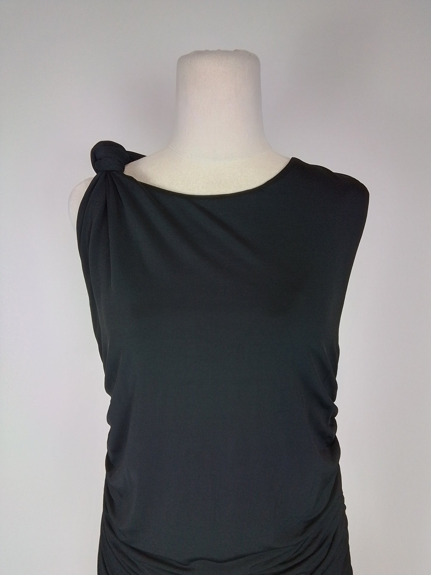 Witchery Black Gathered Dress Size 14/XL