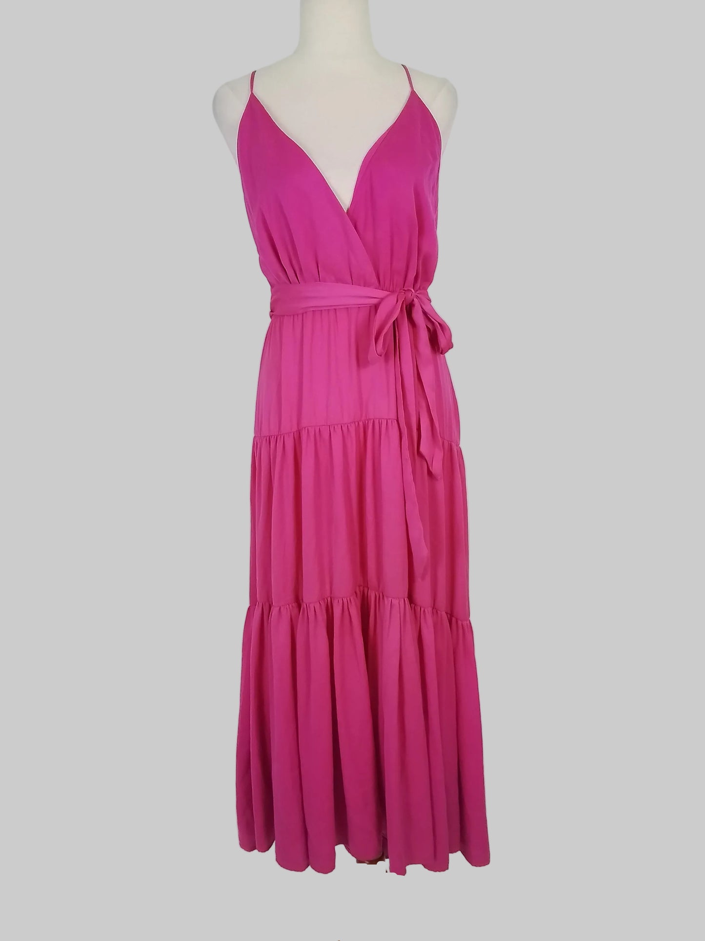 Sheike Pink Belted Dress Size 14
