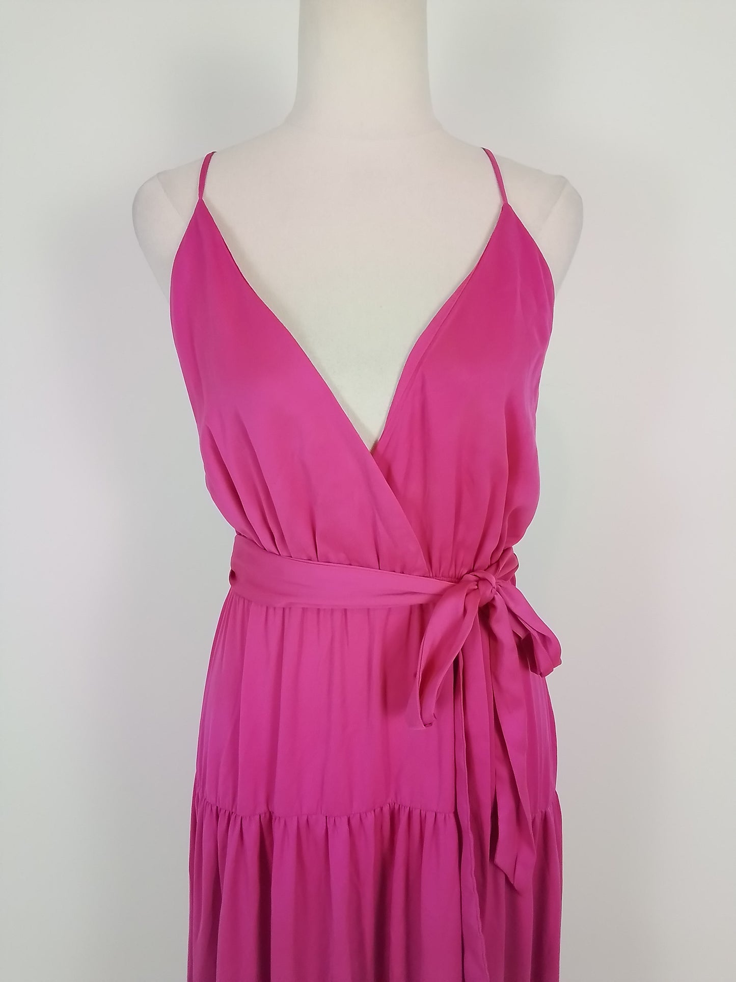Sheike Pink Belted Dress Size 14