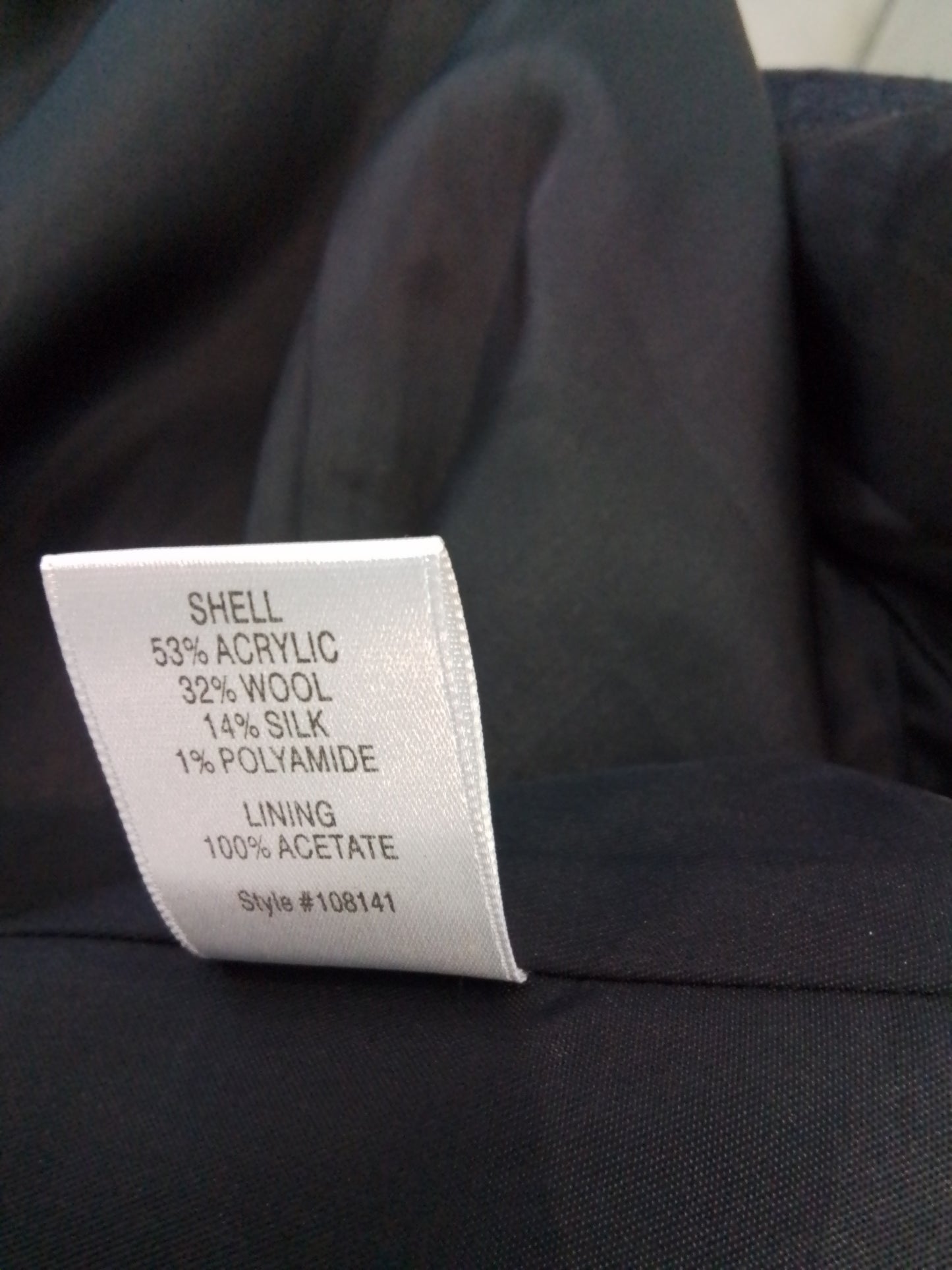 Witchery Blue Tweed Blazer Size 12