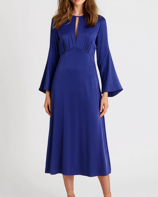 NEW+TAGS Veronika Maine Satin Dress Size 14