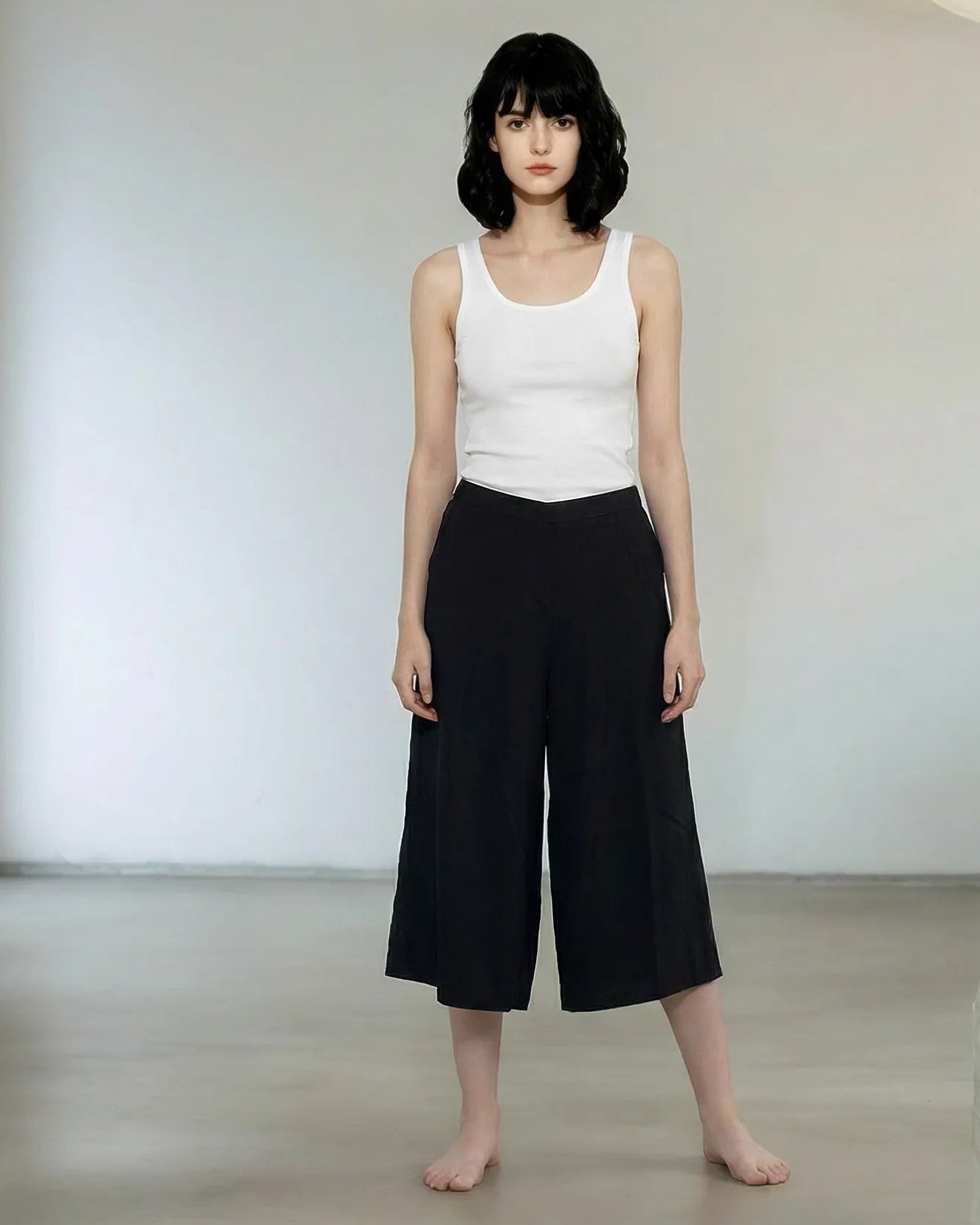 Elk Cropped Wide Leg Pants Size 16