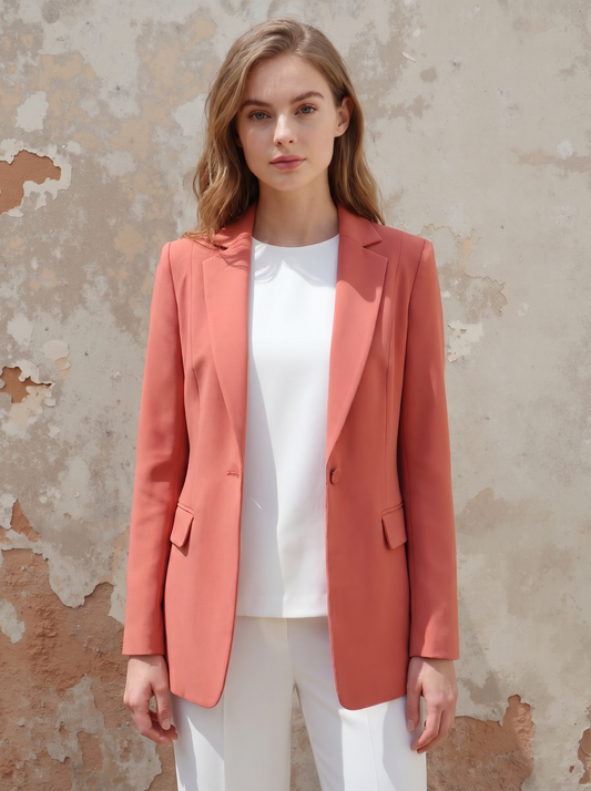 Kookai Terracotta Blazer Size 8