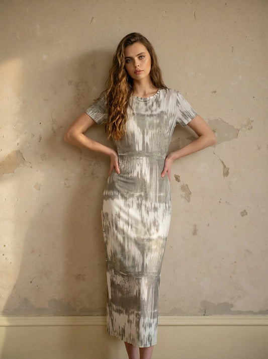 Kookai Mesh Midi Dress Size 12