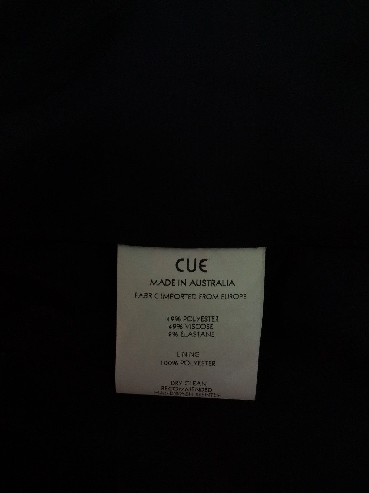 Cue Pleated Shift Dress Size 12