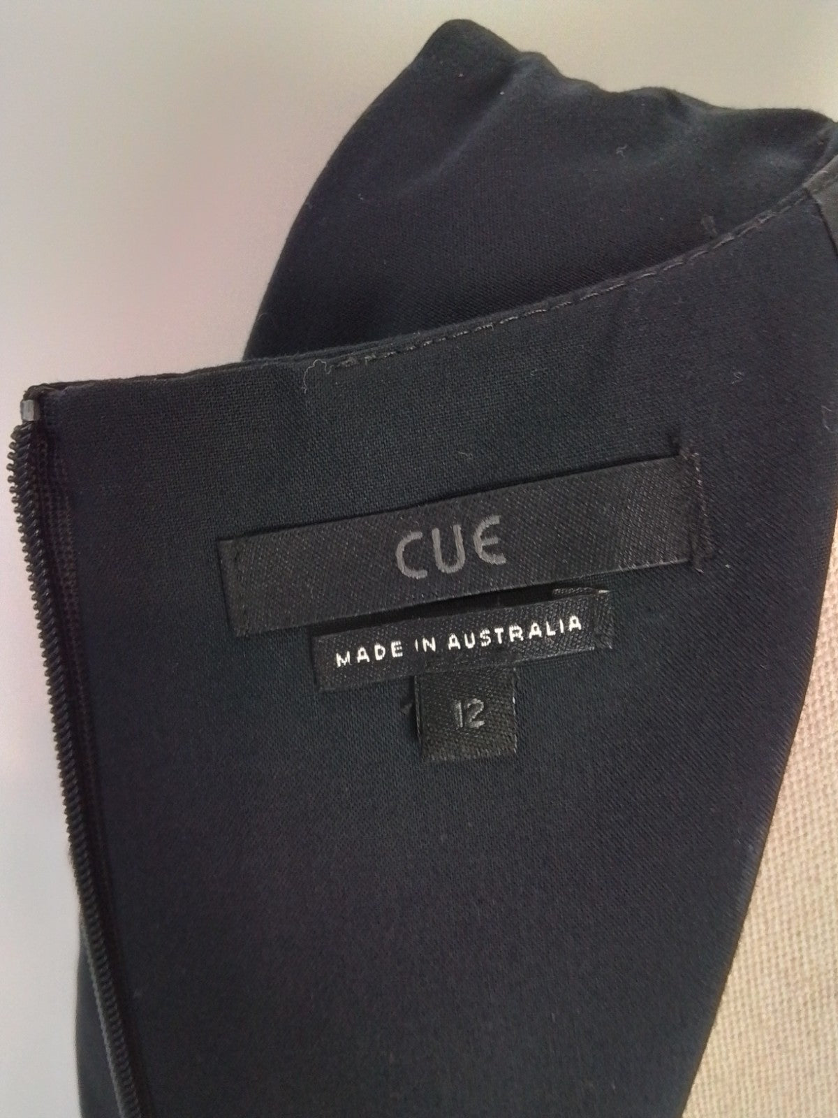Cue Pleated Shift Dress Size 12