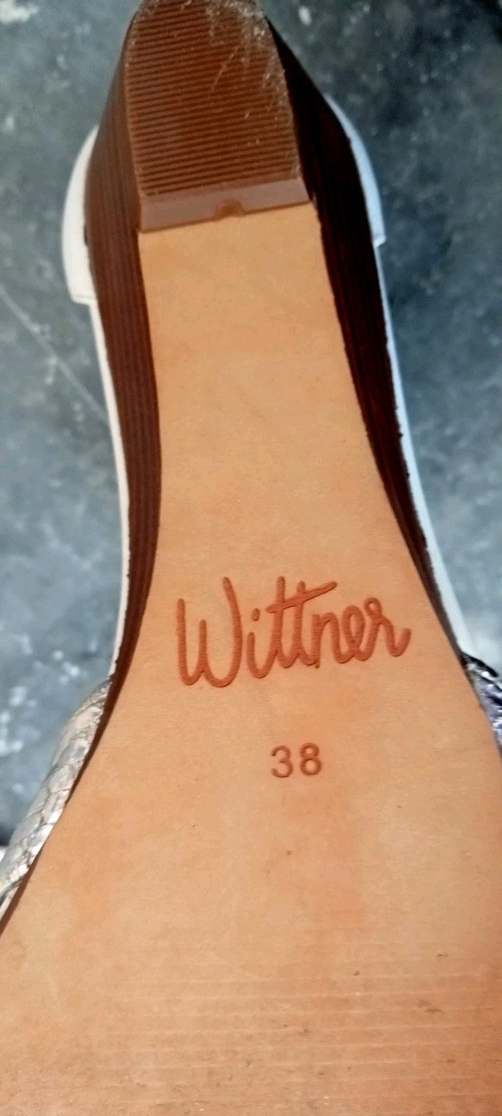 Wittner Leather Sandals 7/38eu