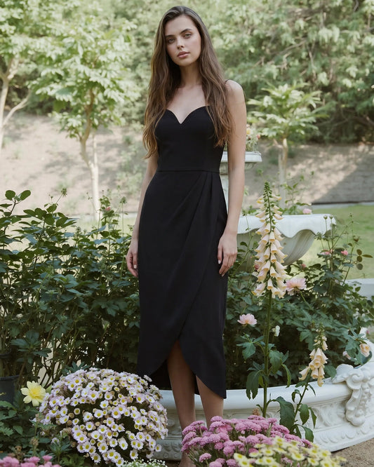 Review Black Strapless Dress Size 14