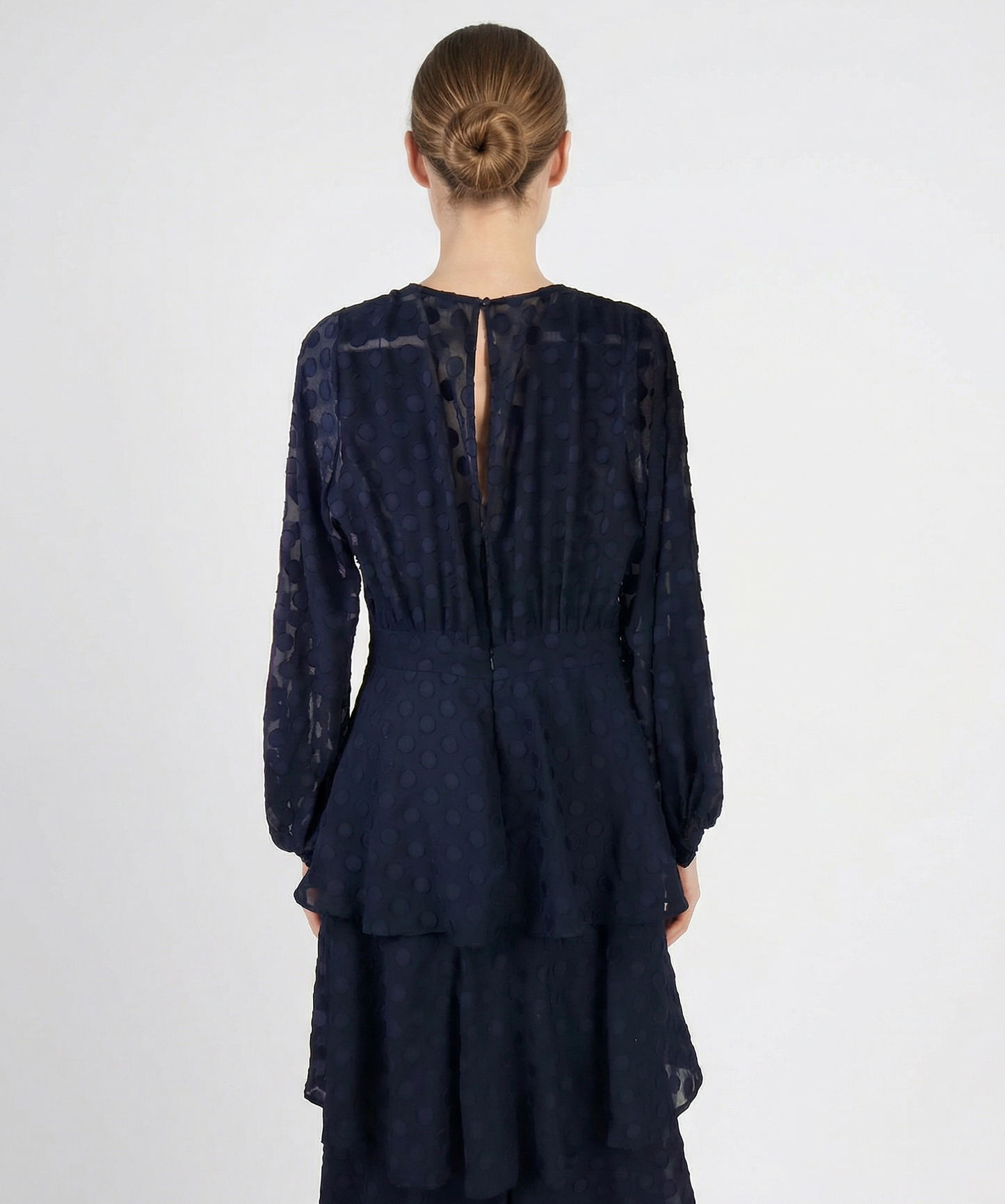 Sheike Tiered Ruffle Dress Size 12