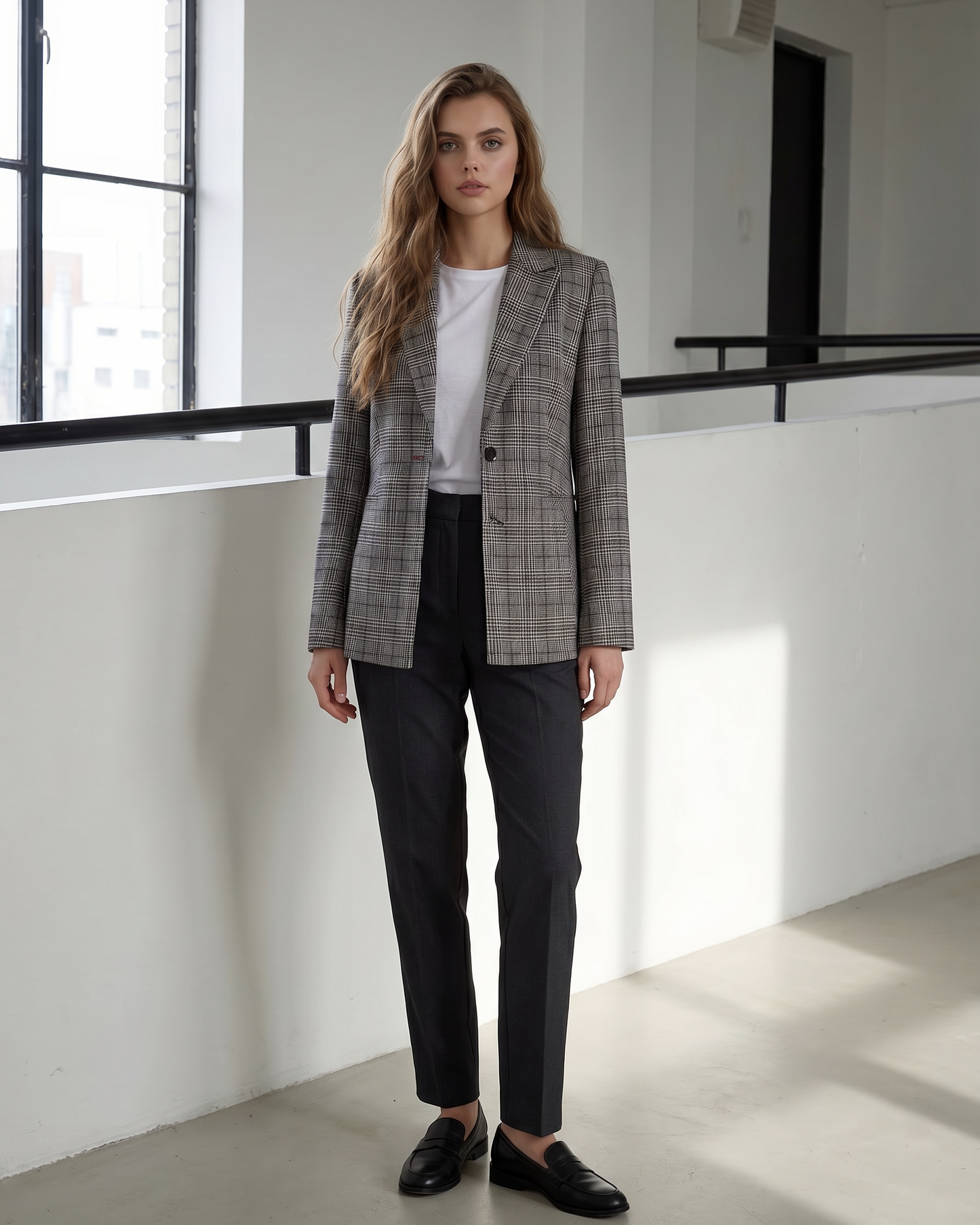 NEW Veronika Main Plaid Blazer Size 8